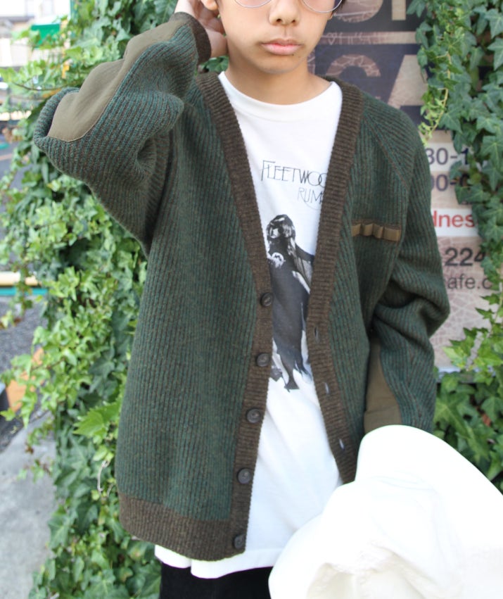 年始特別値下げ❣️芽風　ネイビー系 チェック柄 カーディガン ZEBRA KNIT CARDIGAN – calif（カリフ）公式サイト