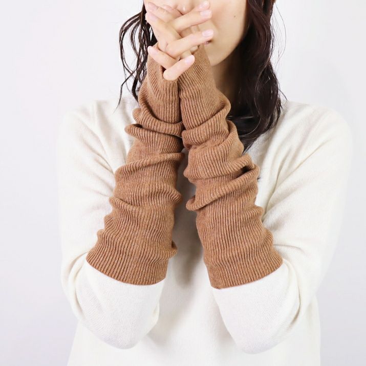 カシミヤ100％アームウォーマー | Milestone公式オンラインストア
