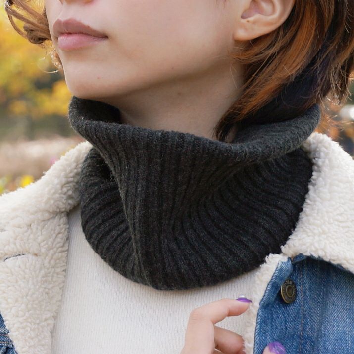 カシミヤ100％ネックウォーマー | Milestone公式オンラインストア