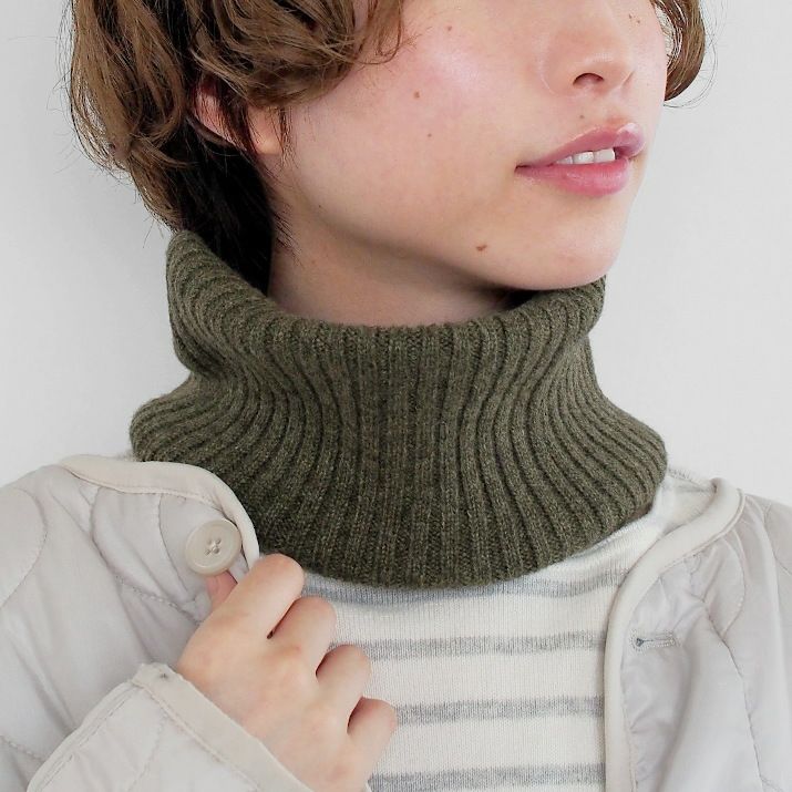 カシミヤ100％ネックウォーマー | Milestone公式オンラインストア