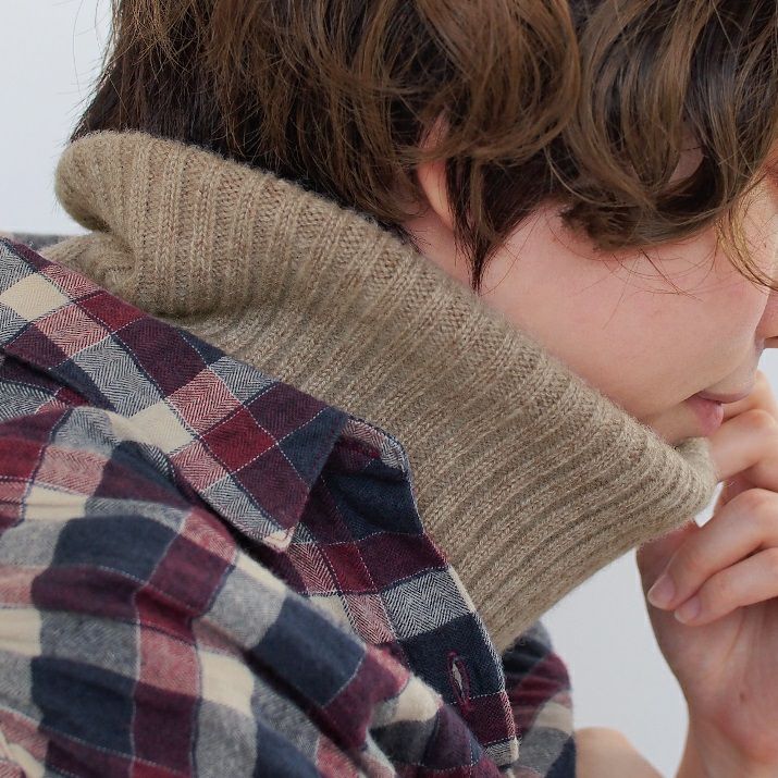 カシミヤ100％ネックウォーマー | Milestone公式オンラインストア