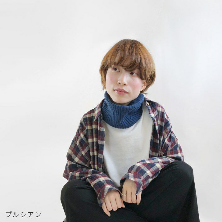 カシミヤ100％ネックウォーマー | Milestone公式オンラインストア