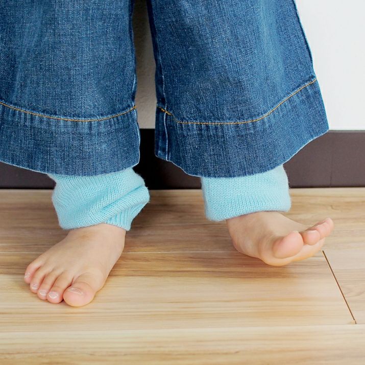 カシミヤ100％レッグウォーマーキッズ | Milestone公式オンラインストア