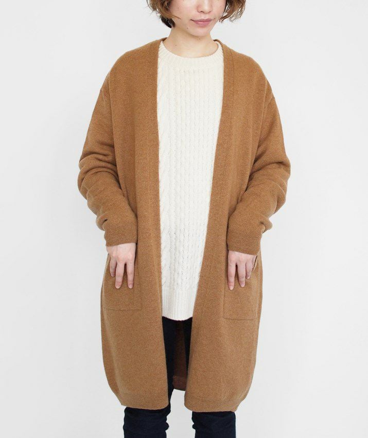 カシミヤ100％ロングカーディガン | Milestone公式オンラインストア