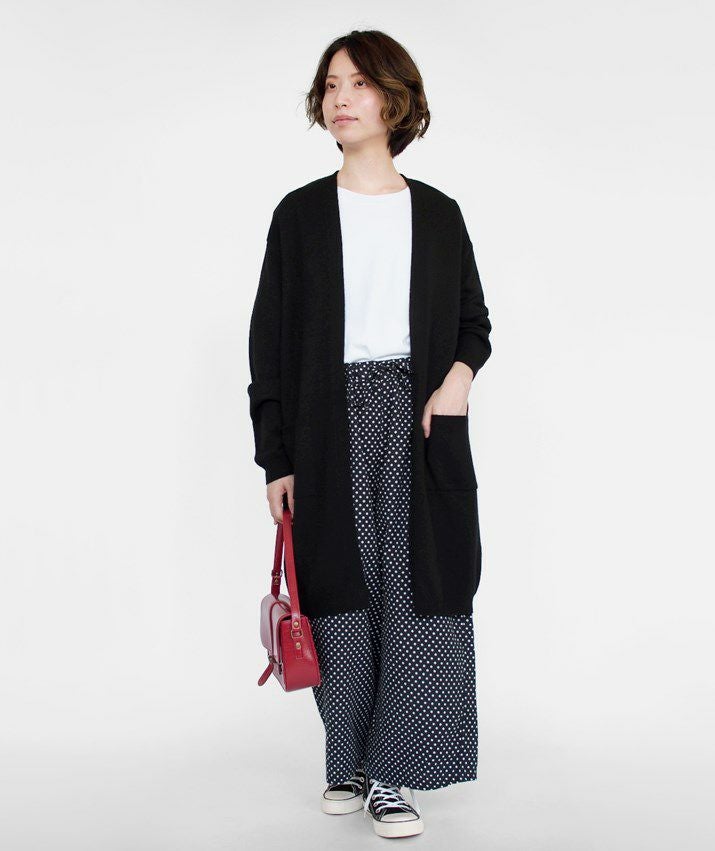 カシミヤ100％ロングカーディガン | Milestone公式オンラインストア