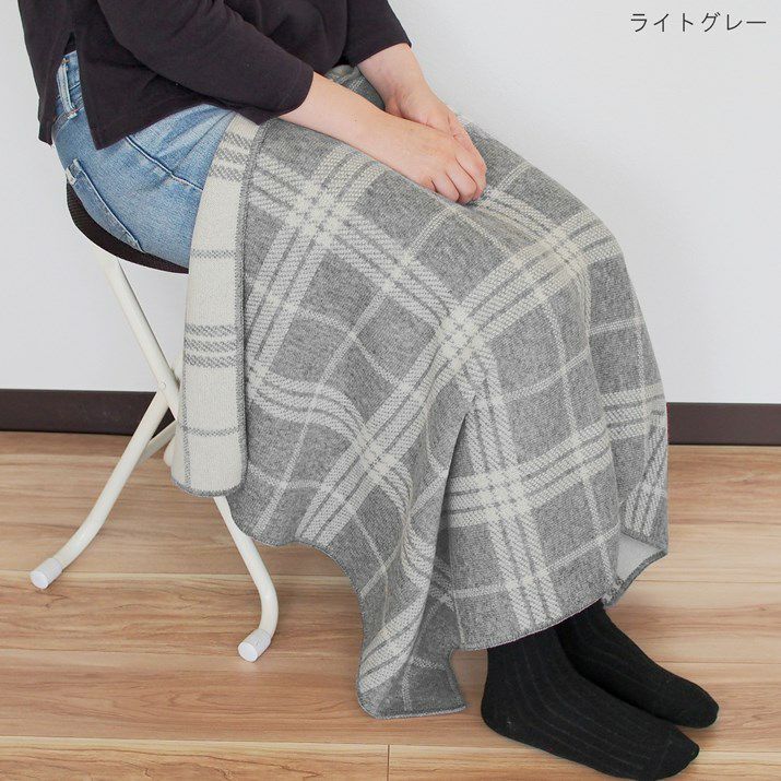 【アンティーク】Amish大判 ブランケット アーミッシュ オンブレチェック OLD JOE & CO. (オールドジョー) AMISH PATTERN FRINGE STALL 252OJ