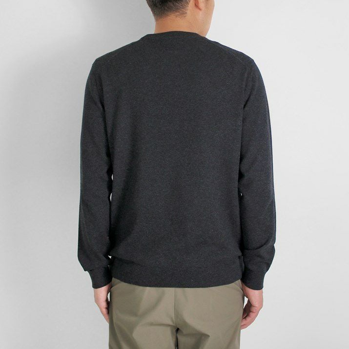 カシミヤ100％メンズクルーネックセーター | Milestone公式オンライン