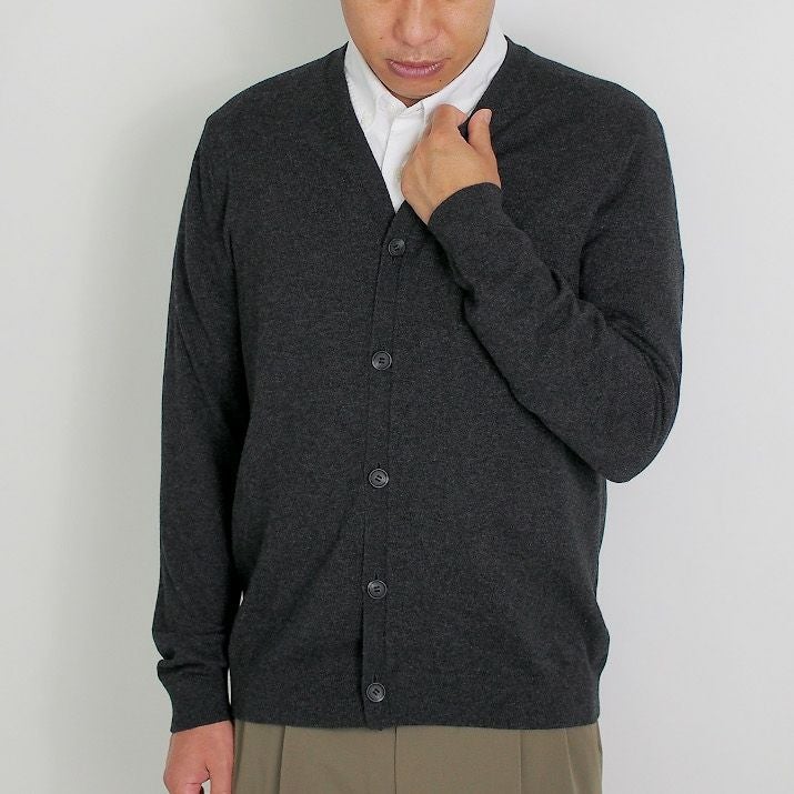 カシミヤ100％メンズカーディガン | Milestone公式オンラインストア