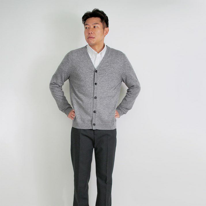 カシミヤ100％メンズカーディガン | Milestone公式オンラインストア