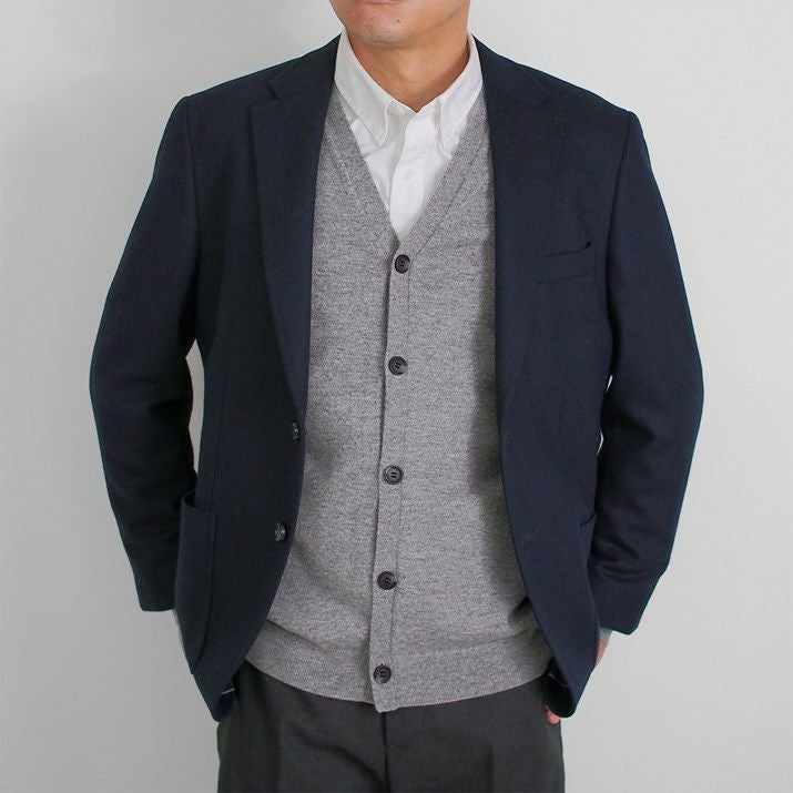 カシミヤ100％メンズカーディガン | Milestone公式オンラインストア