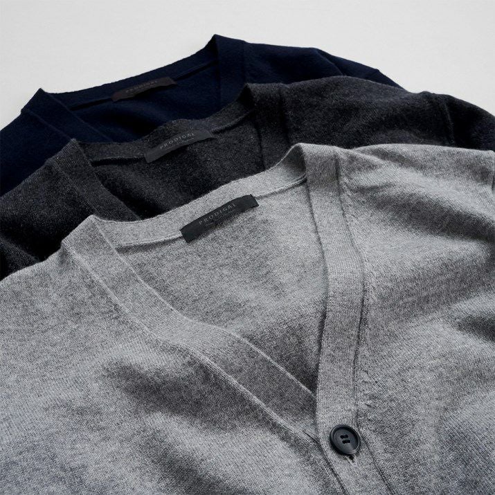 カシミヤ100％メンズカーディガン | Milestone公式オンラインストア