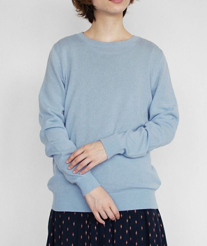 カシミヤ100％クルーネックセーター レビュー | Milestone公式