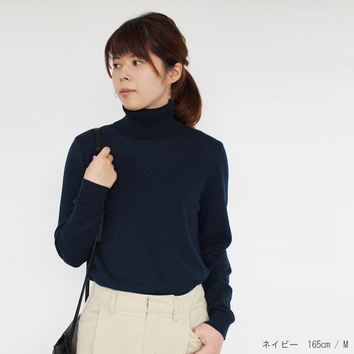 カシミヤ100%タートルネックセーター | Milestone公式オンラインストア
