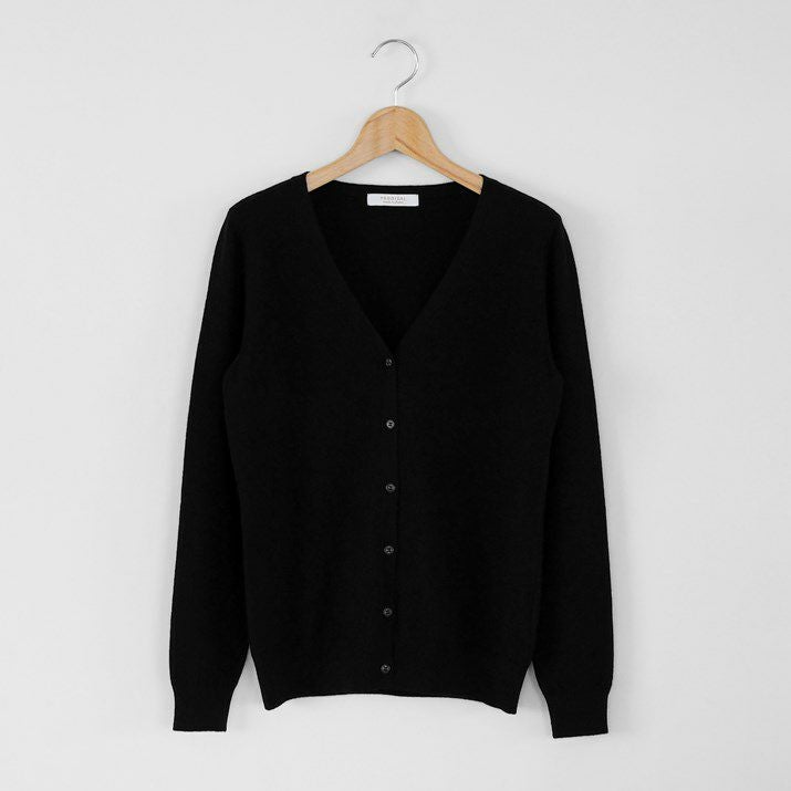 新品未使用タグ付き♡カシミヤ100%DAMAcollection 黒カーディガン カシミヤ100％クルーネックカーディガン | Milestone公式オンラインストア