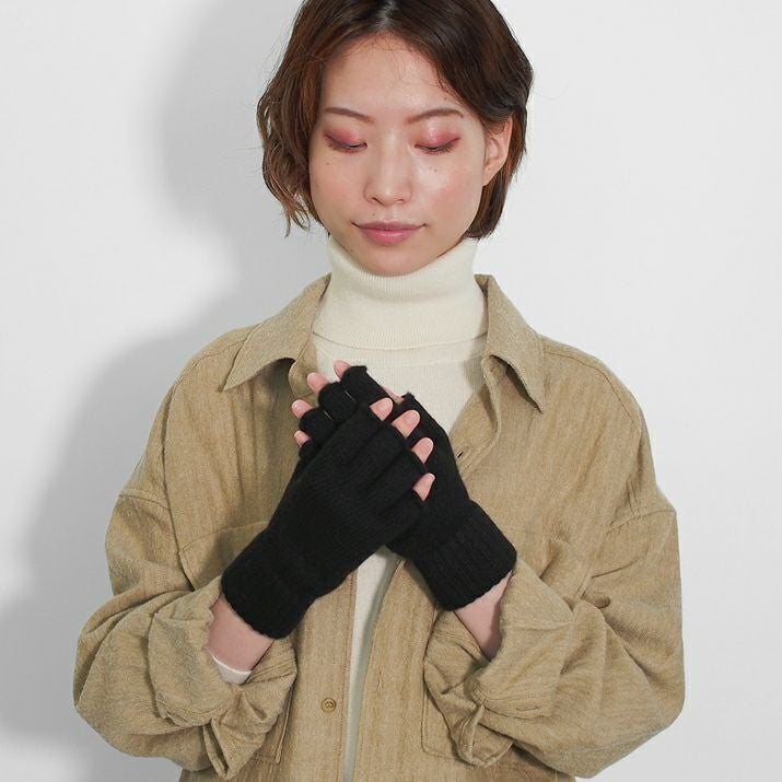 カシミヤ100％指なし手袋 | Milestone公式オンラインストア