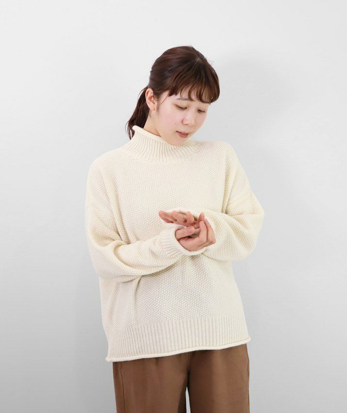 ハイネックくるくるセーター | Milestone公式オンラインストア