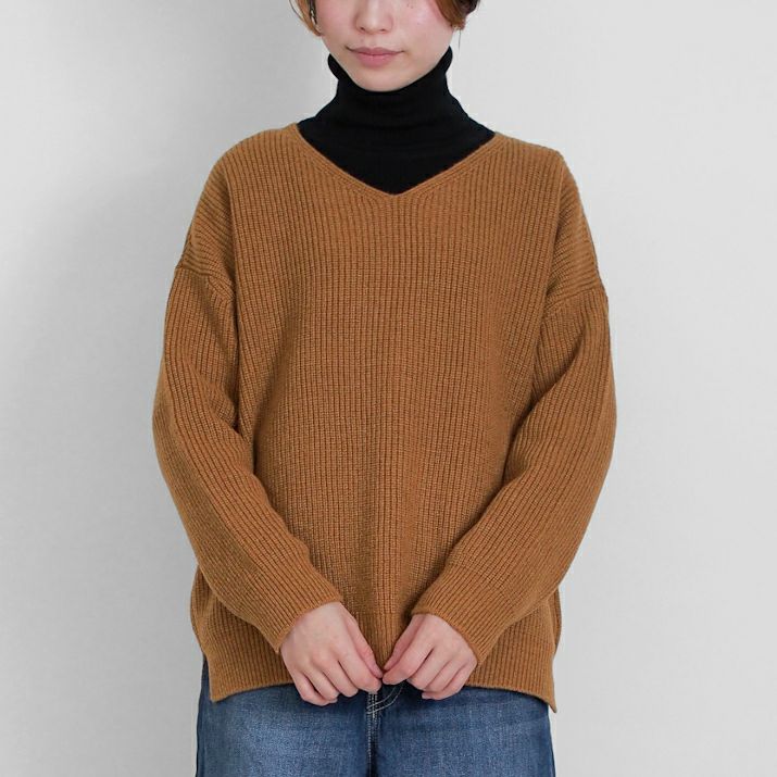 ウール100％リブタートル | Milestone公式オンラインストア