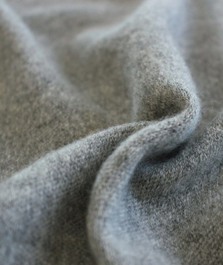 カシミヤ100％フード付きロングカーディガン | Milestone公式