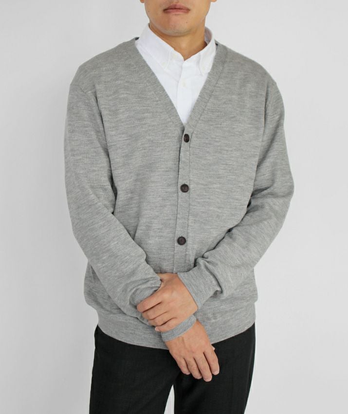 カシミヤ100％メンズカーディガン | Milestone公式オンラインストア