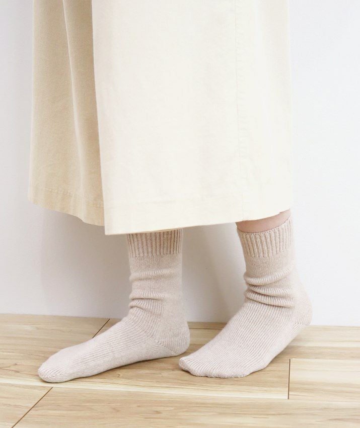 カシミヤ100％ルームソックス | Milestone公式オンラインストア
