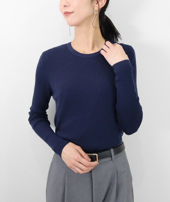 シルクカシミヤリブセーター | Milestone公式オンラインストア